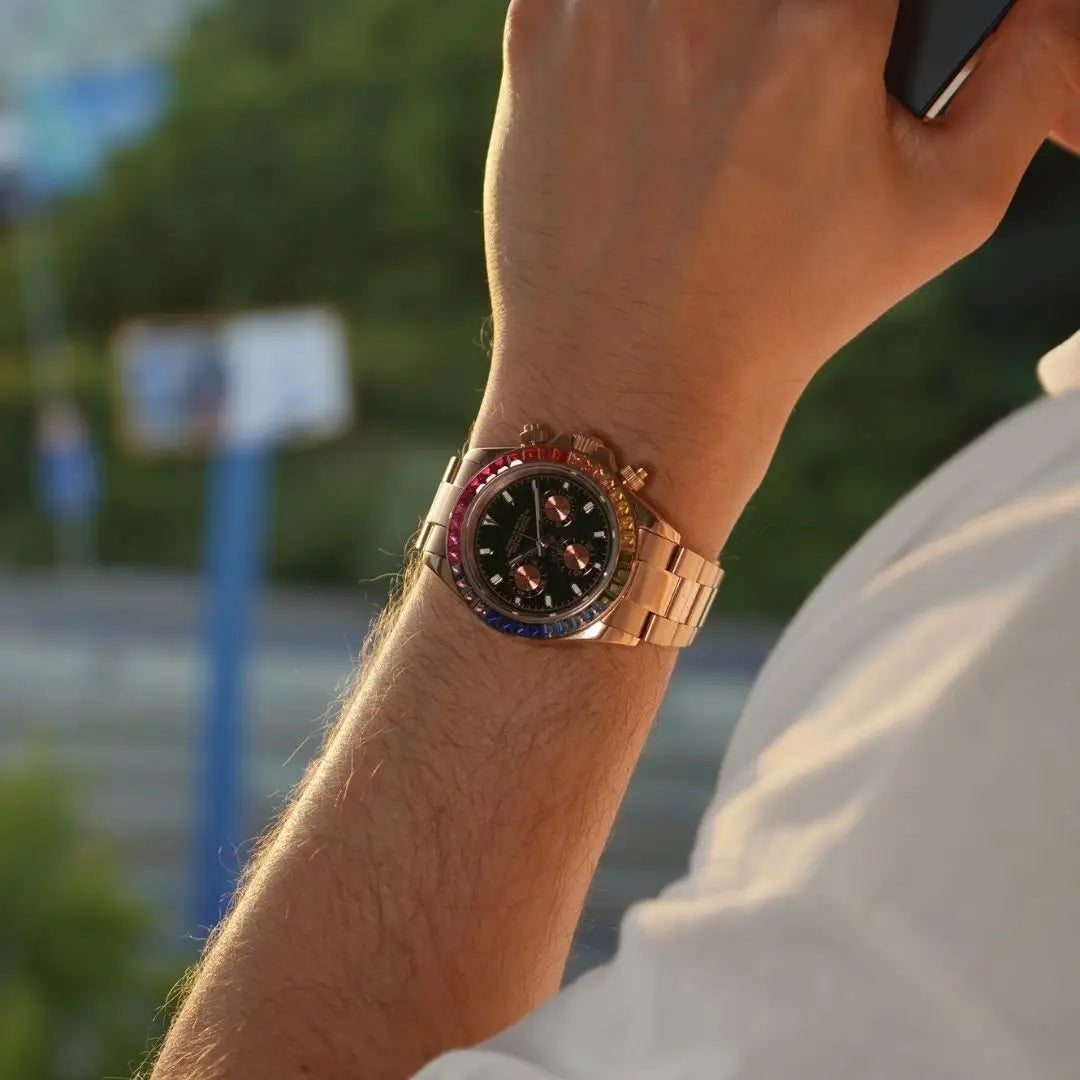 Seitona | Rose Gold Rainbow