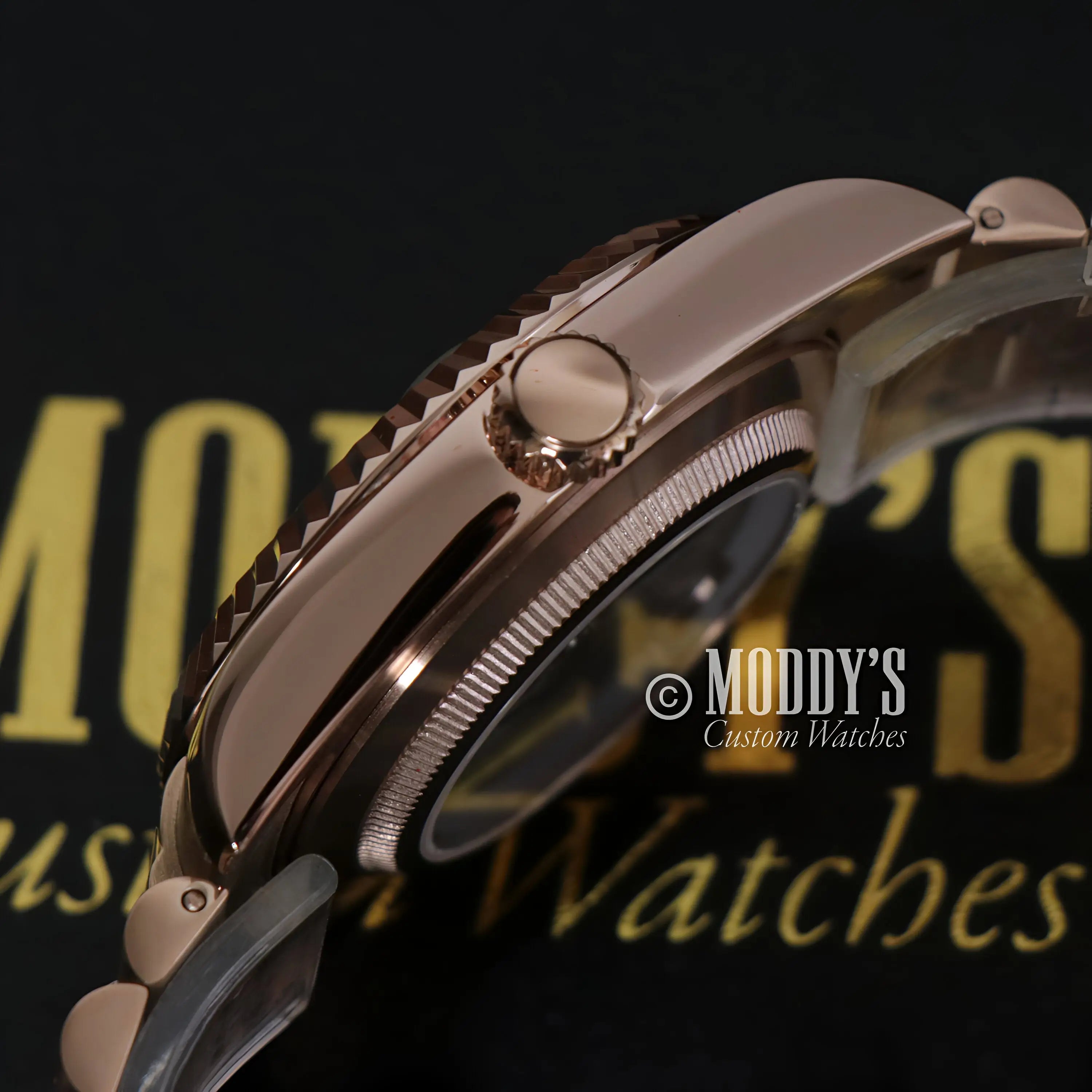 Seikojust | Daydate Rose Gold - White Arabic