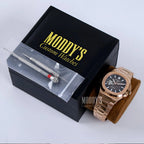 Nautiko | Rose Gold Chocolate Open Heart