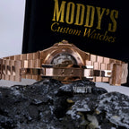 Nautiko | Rose Gold Chocolate Open Heart