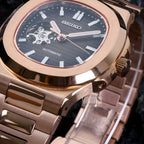 Nautiko | Rose Gold Chocolate Open Heart