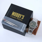 Nautiko |  Olive Green Open Movement