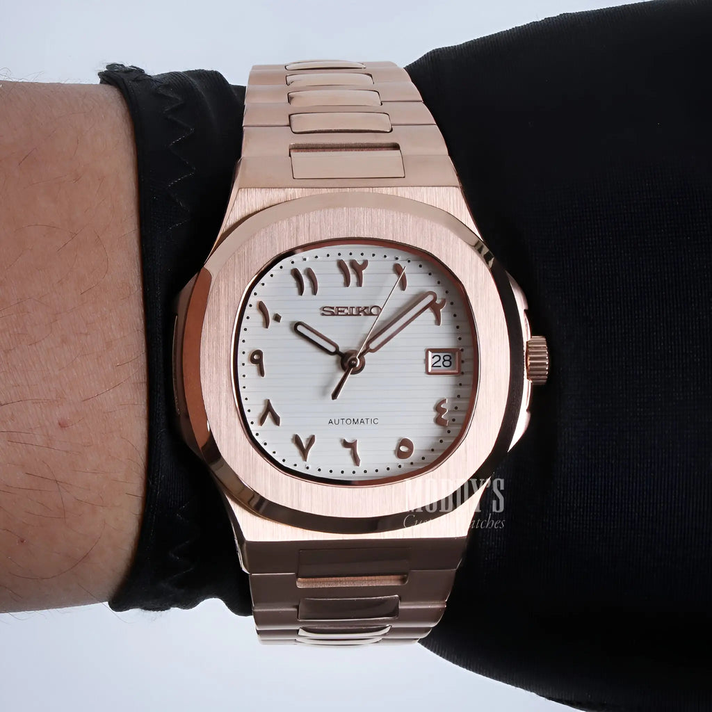 Nautiko | Arabic Rose Gold - White