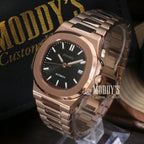 Nautiko | Rose Gold Black