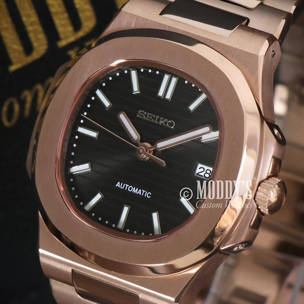 Nautiko | Rose Gold Black