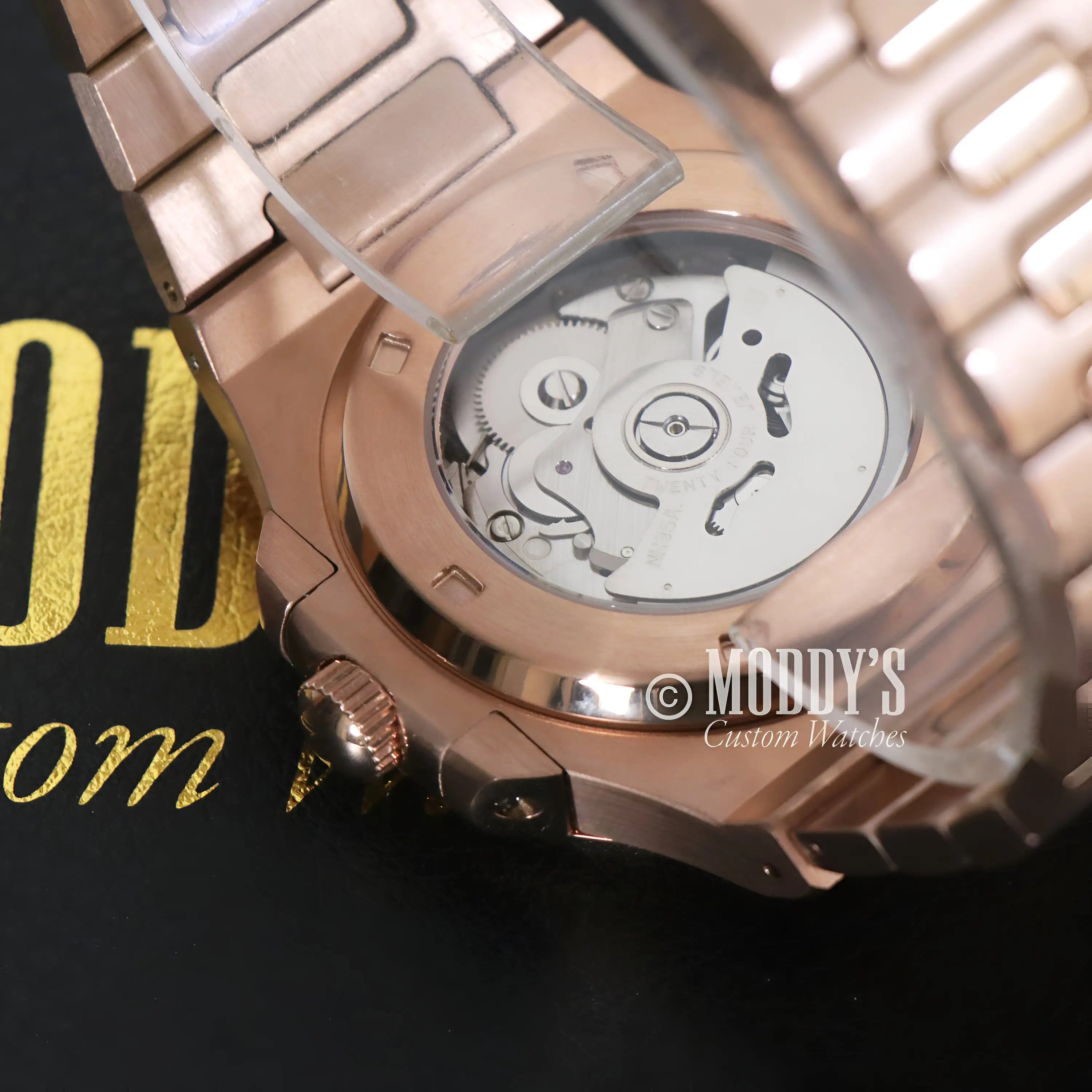 Nautiko | Rose Gold Black