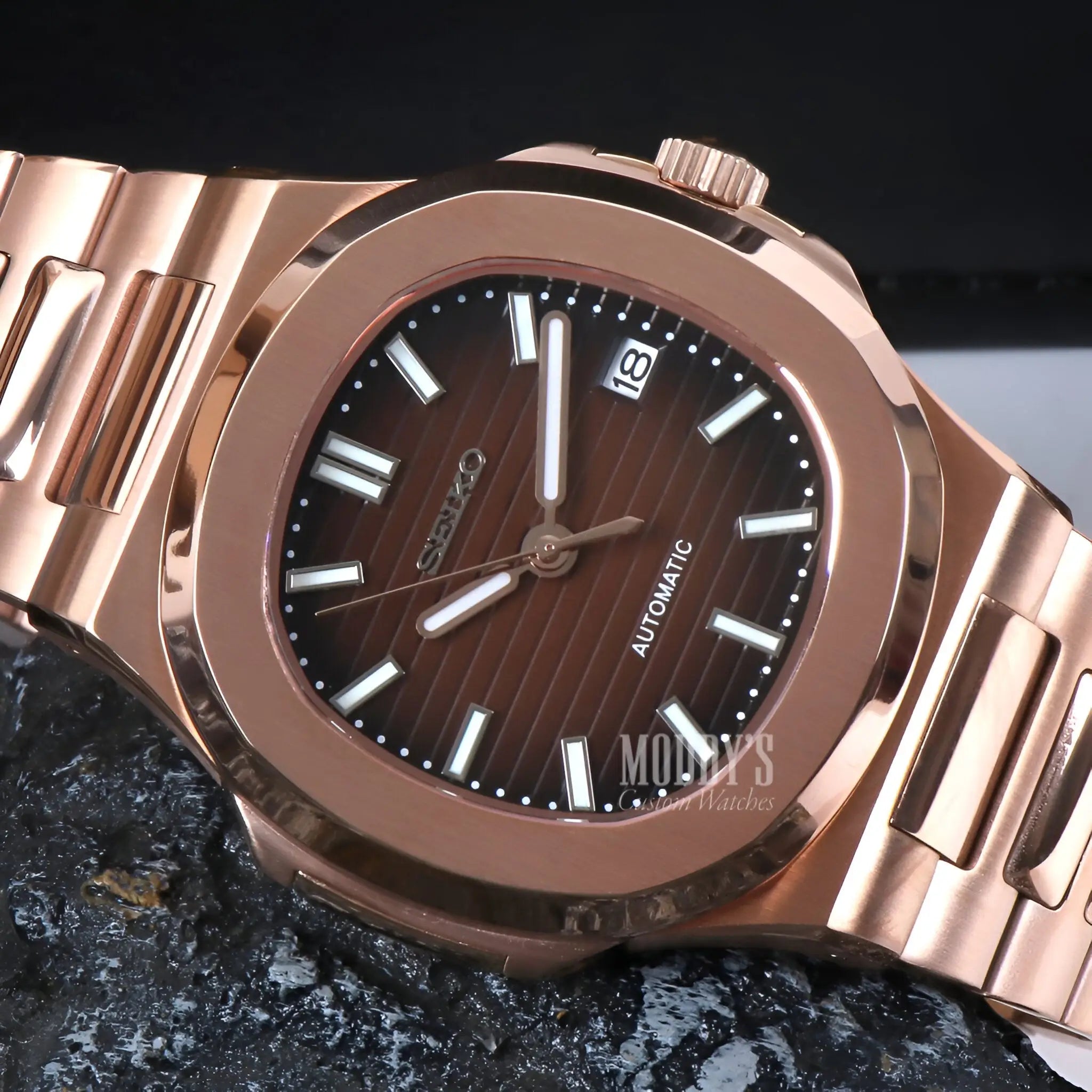 Nautiko | Rose Gold Brown