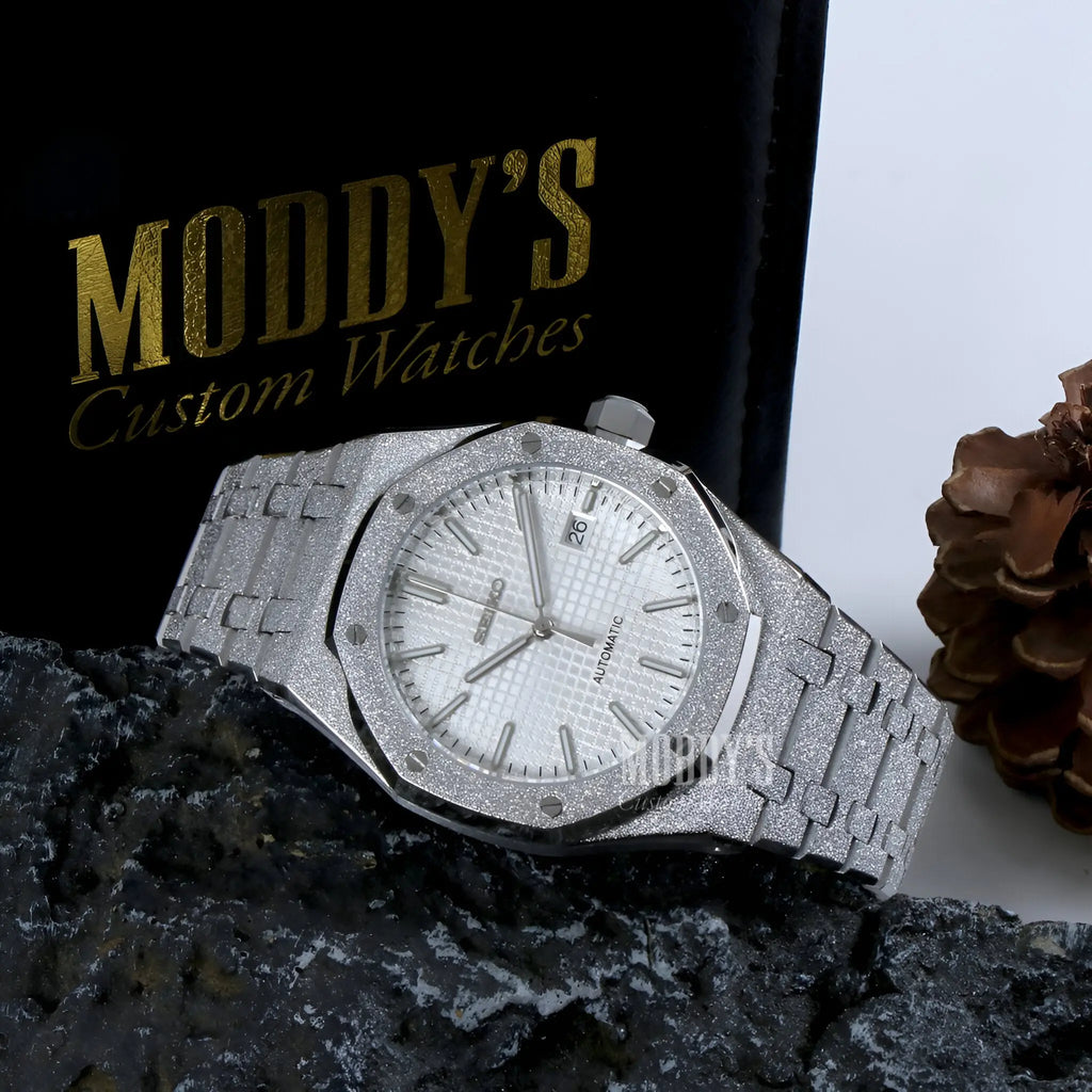 Royal Seikoak | White Iced Out