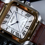 Santeiko | White Brown Leather