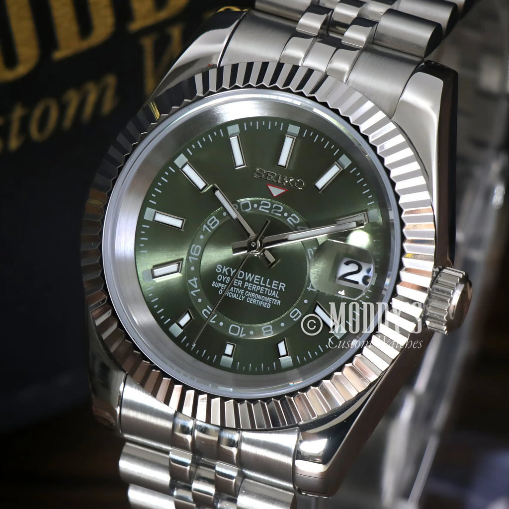 Seikojust | Sky Dweller Mint Green