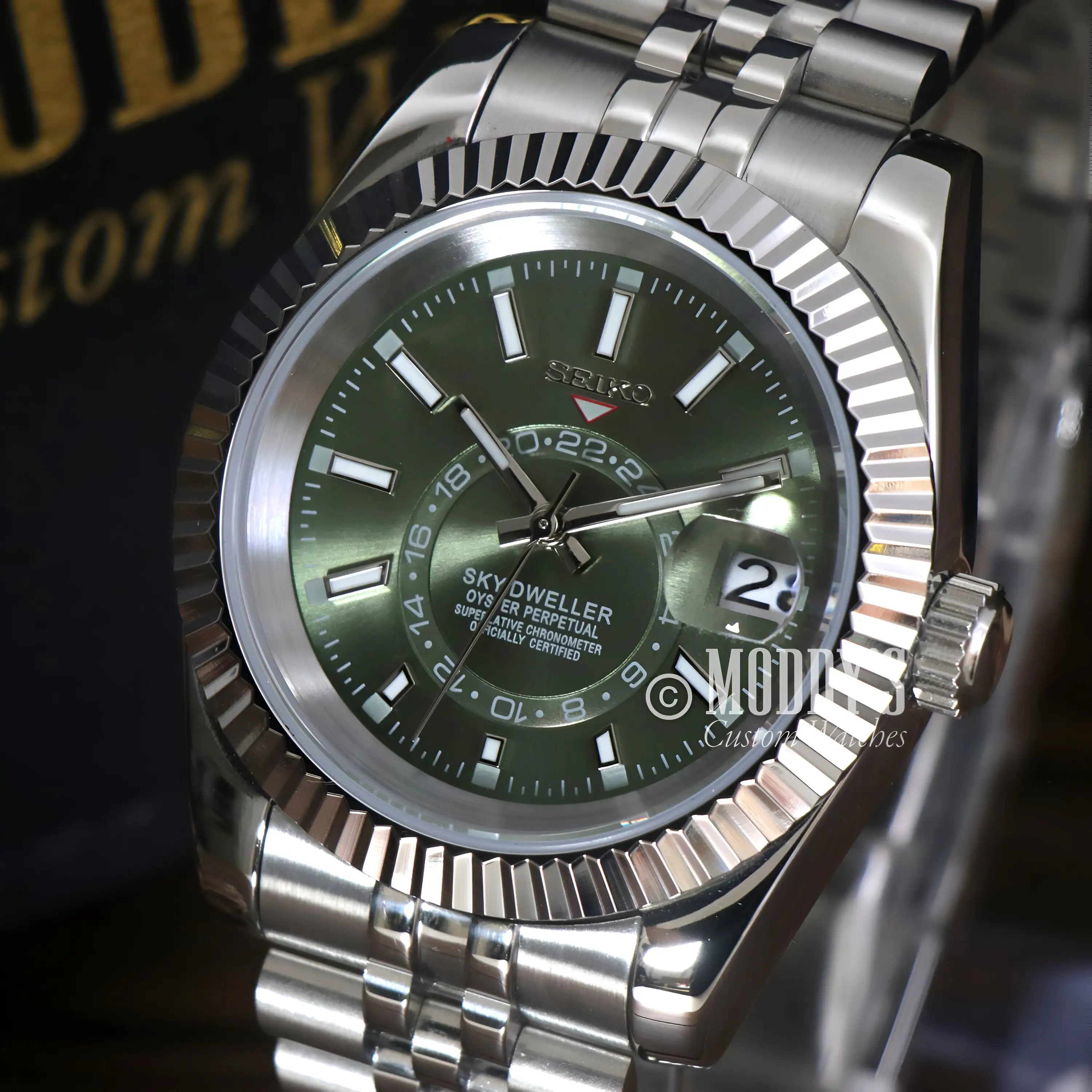 Seikojust | Sky Dweller Mint Green