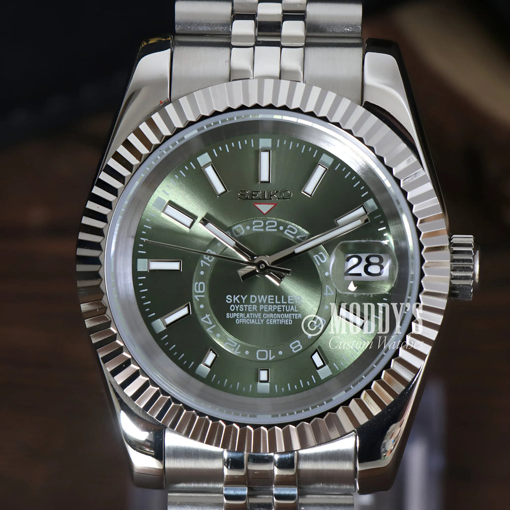 Seikojust | Sky Dweller Mint Green